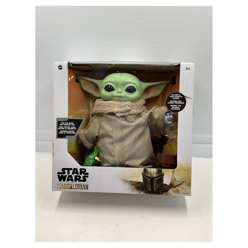 Mattel Star Wars The‎ Mandalorian Grogu The Child 15" Plush Figure Accessories